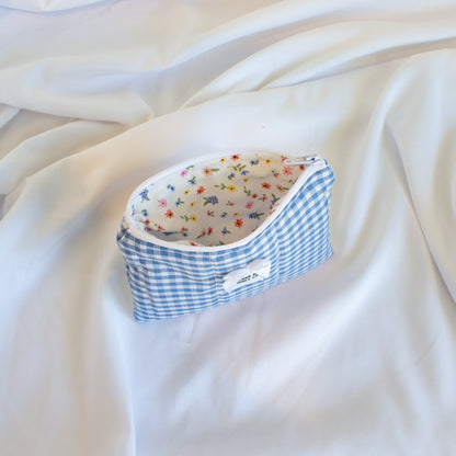 The Gingham Dream Small Zipper Bag