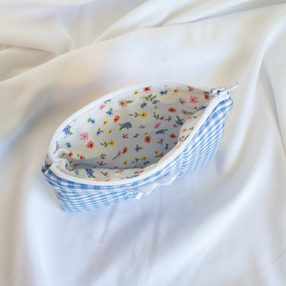The Gingham Dream Small Zipper Bag