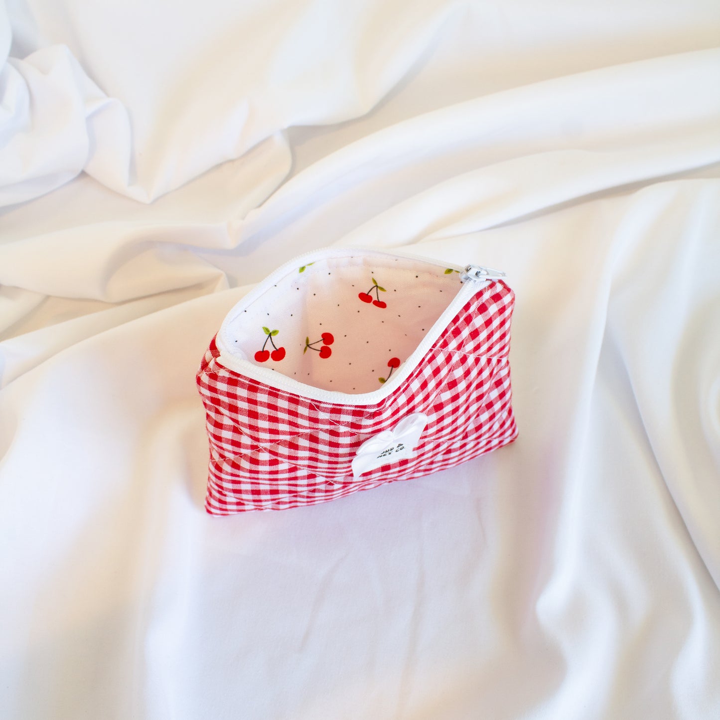 The Cherry Babe Small Zipper Bag