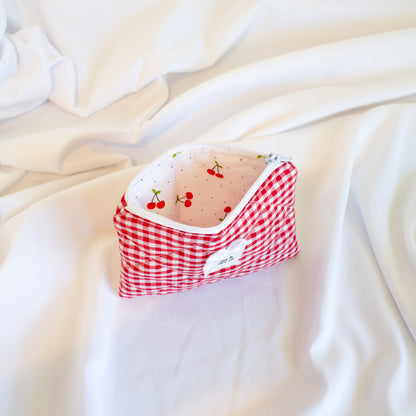 The Cherry Babe Small Zipper Bag