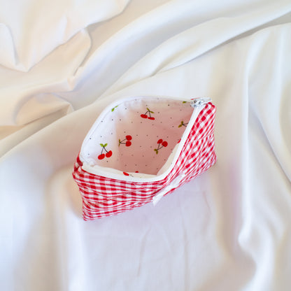The Cherry Babe Small Zipper Bag