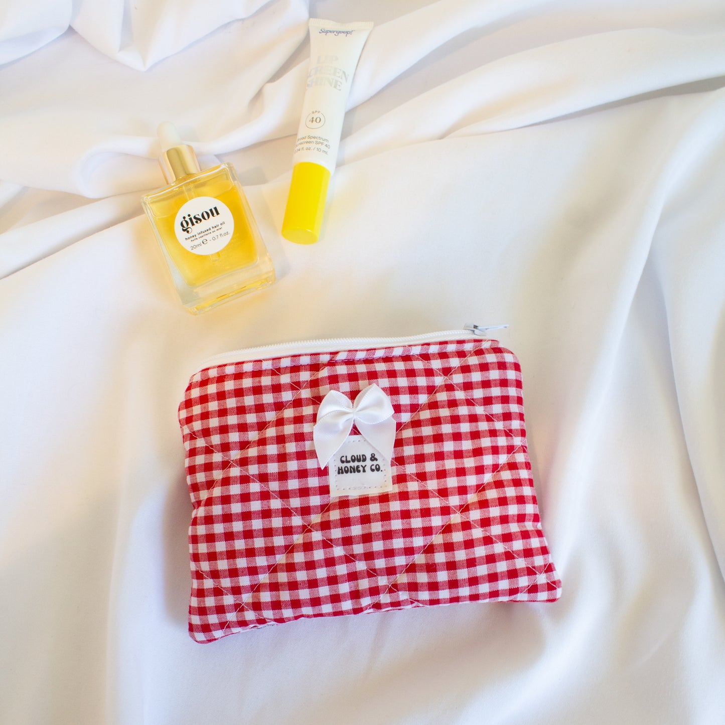 The Cherry Babe Small Zipper Bag