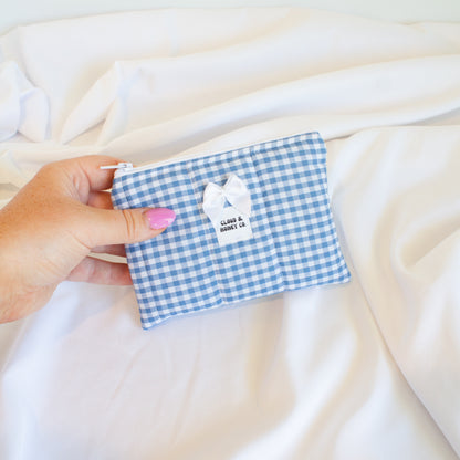 The Gingham Dream Small Zipper Bag
