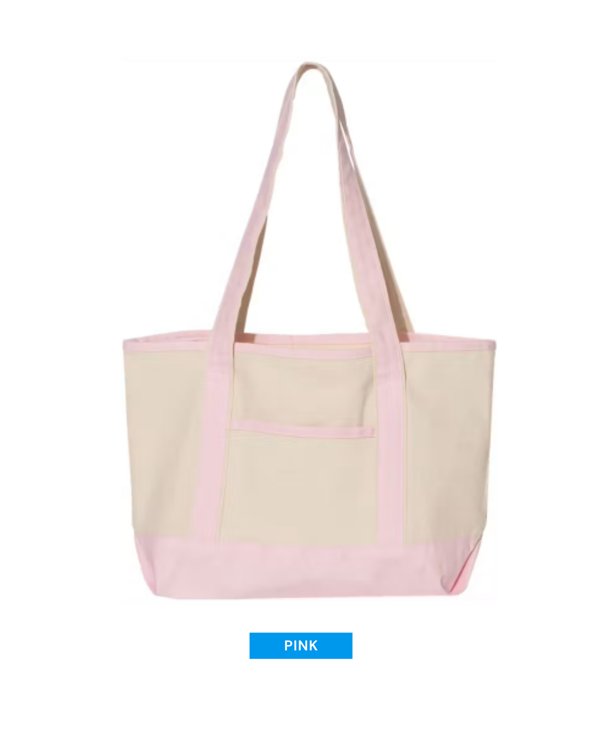 Personalized Embroidered Canvas Tote Bag
