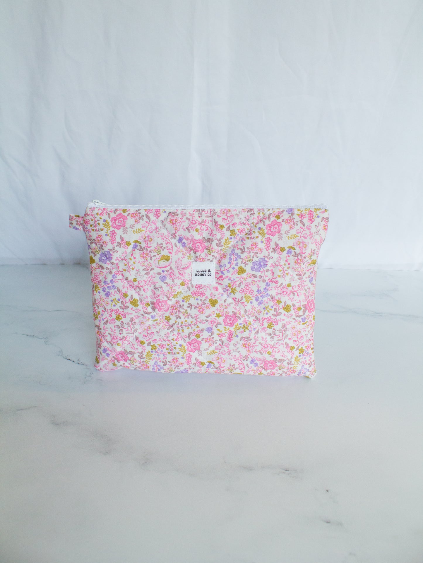 Large Zipper Bag - The Blossom Baby