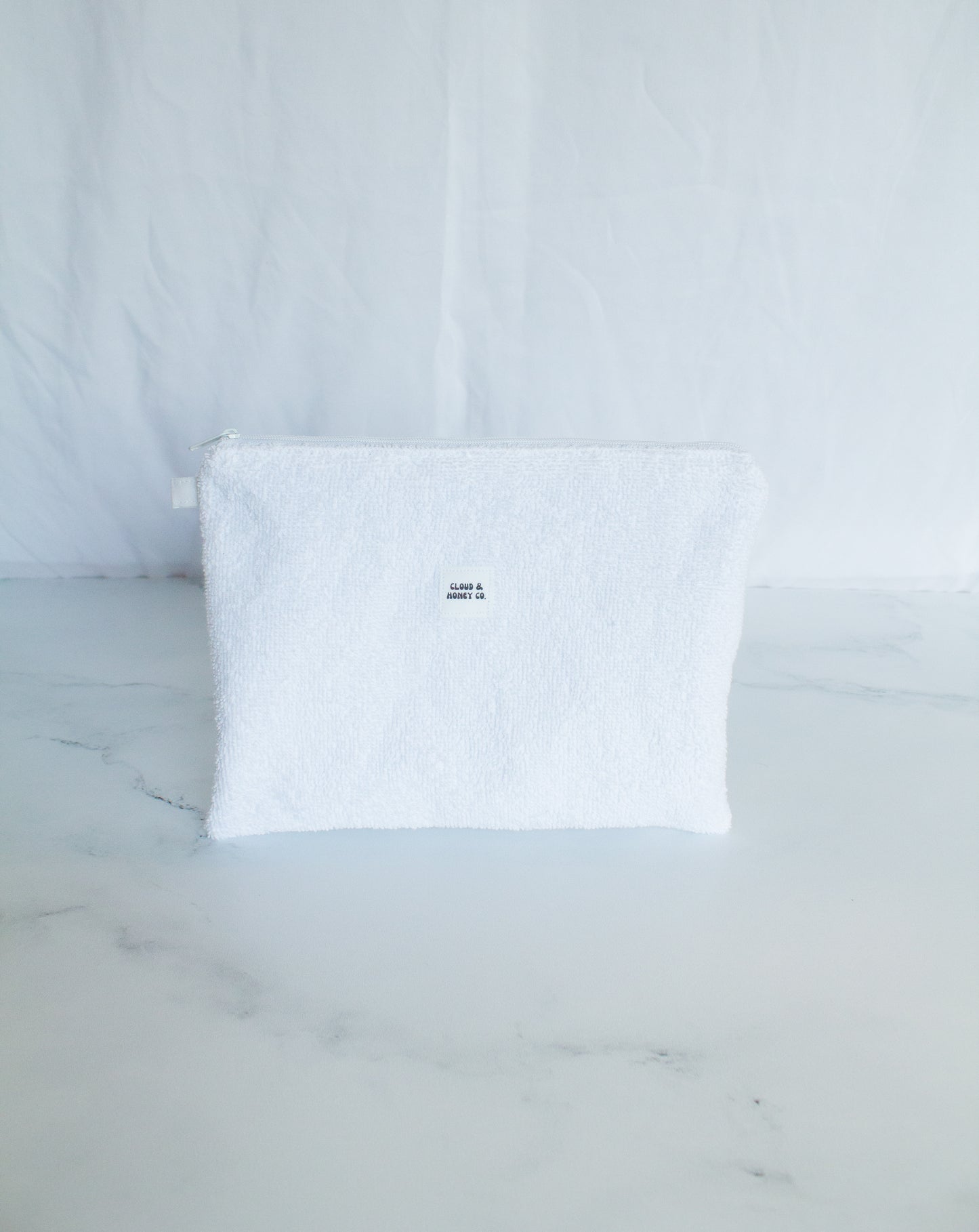 Large Zipper Bag - The Cloud