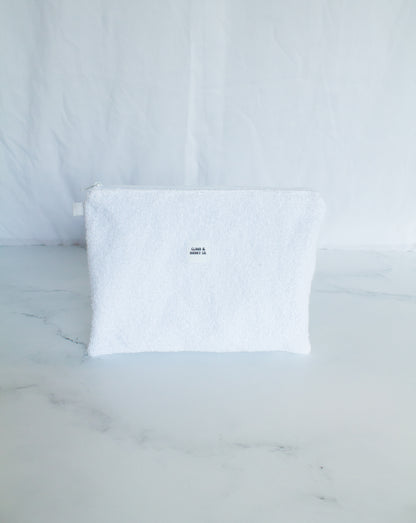 Large Zipper Bag - The Cloud