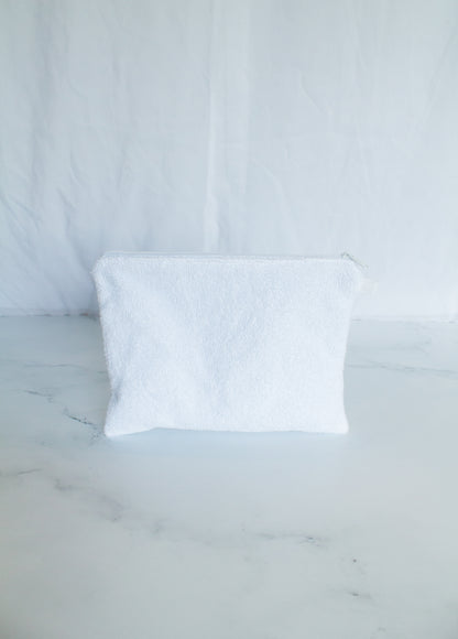 Large Zipper Bag - The Cloud