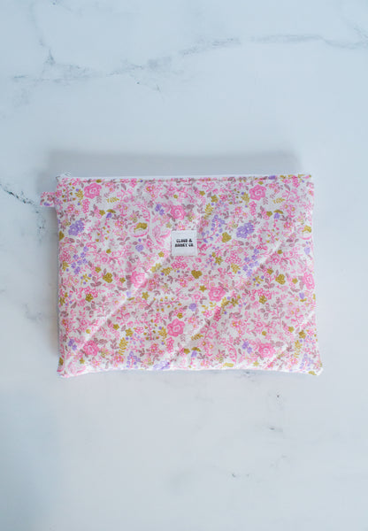 Large Zipper Bag - The Blossom Baby