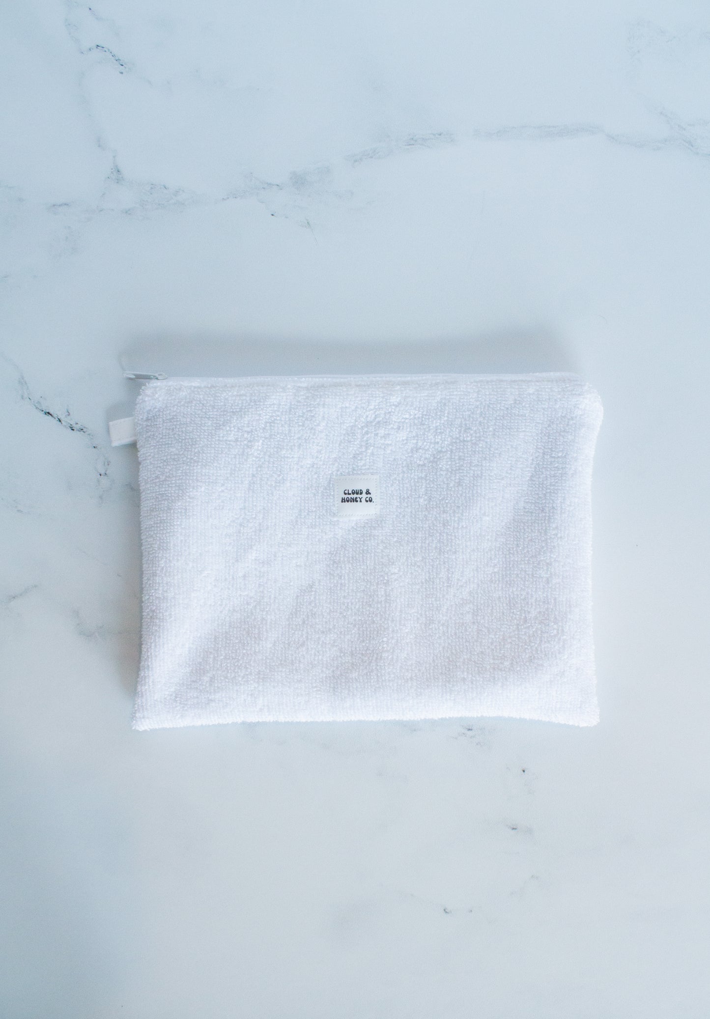 Large Zipper Bag - The Cloud