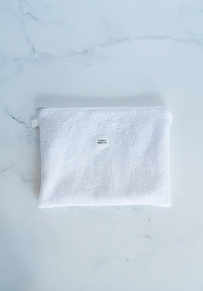 Large Zipper Bag - The Cloud