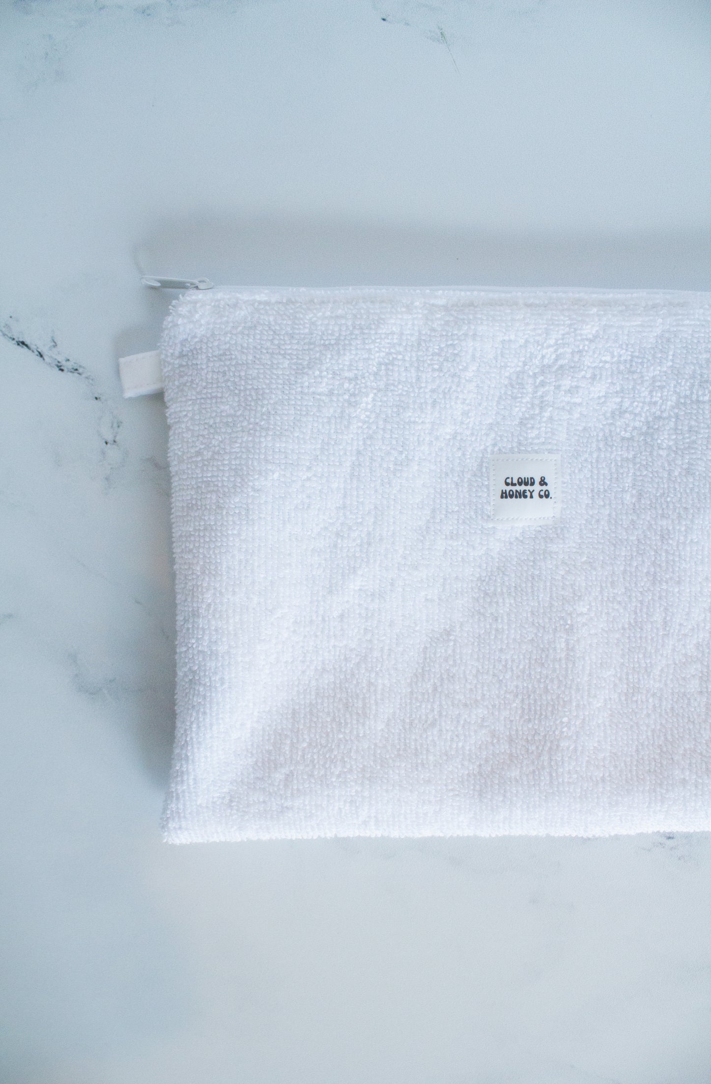 Large Zipper Bag - The Cloud