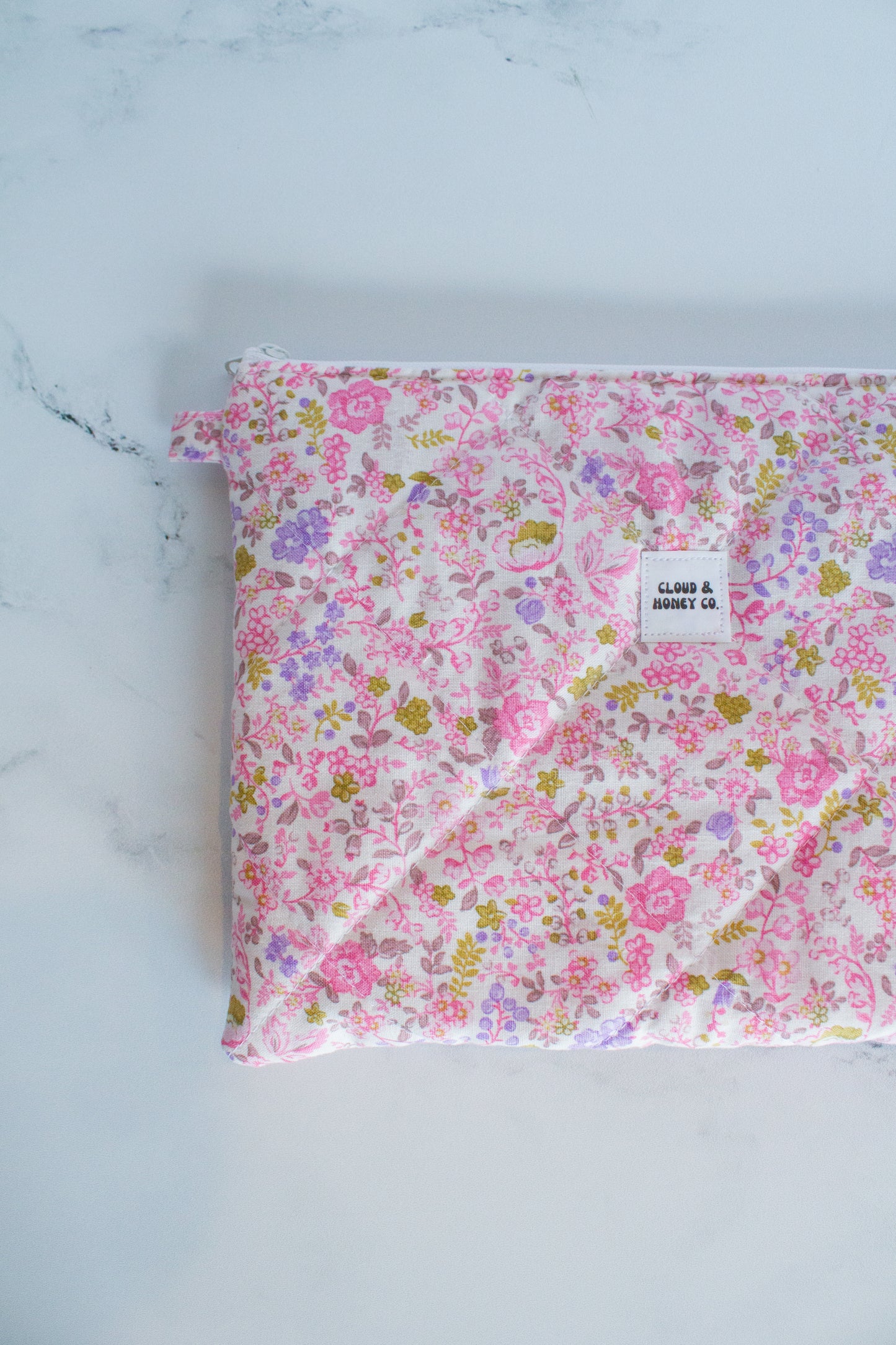Large Zipper Bag - The Blossom Baby