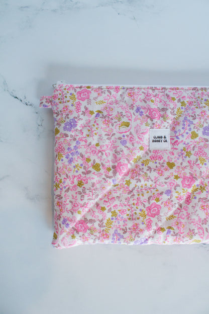 Large Zipper Bag - The Blossom Baby